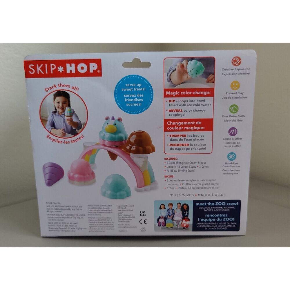 Baby Toy Toddler Toy Hip Hop Zoo Sweet Scoop Ice Cream Set - Picture 10 of 11